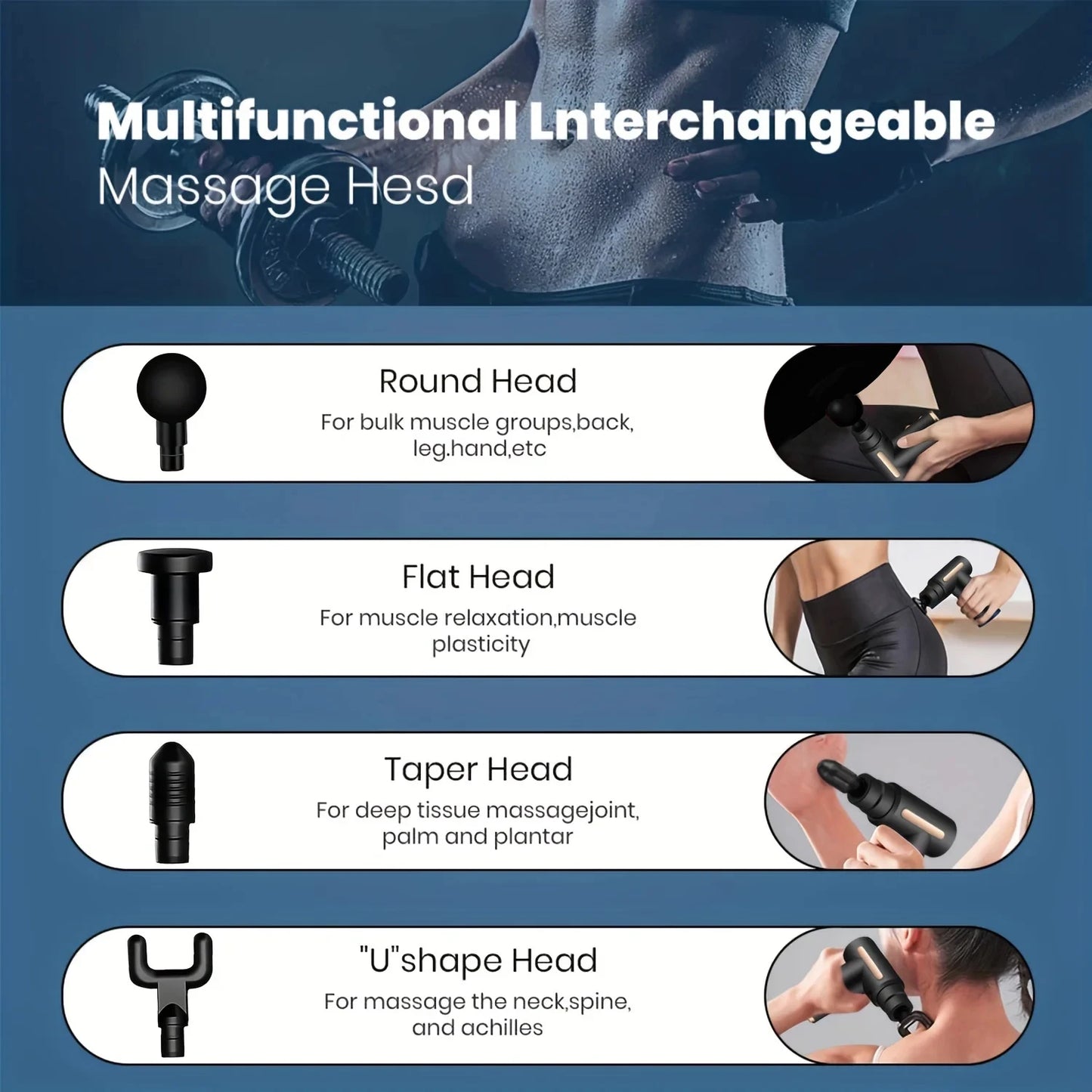 PowerRelief Deep Tissue Massage Gun